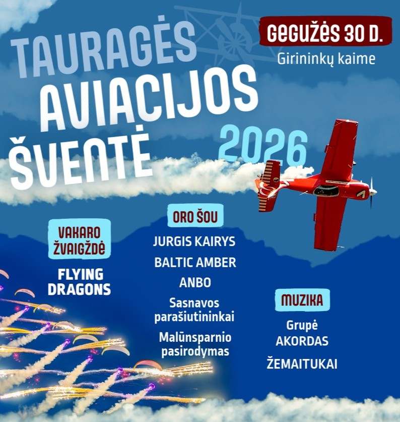 Tauragės aviacijos šventė 2026