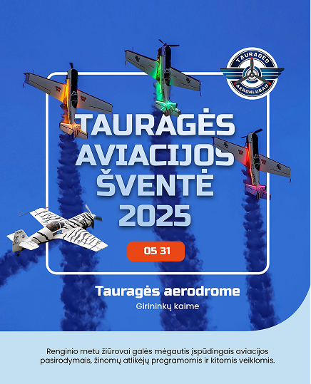 Tauragės aviacijos šventė 2025